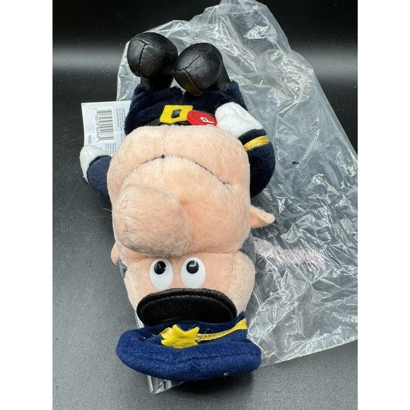 Frosty The Snowman Traffic Cop Plush Doll Bennie Stuffins CVS 6" New In Bag! - Picture 6 of 10